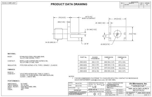 sma母pcb边缘发射连接器093 pcb厚度1快照1缩略图